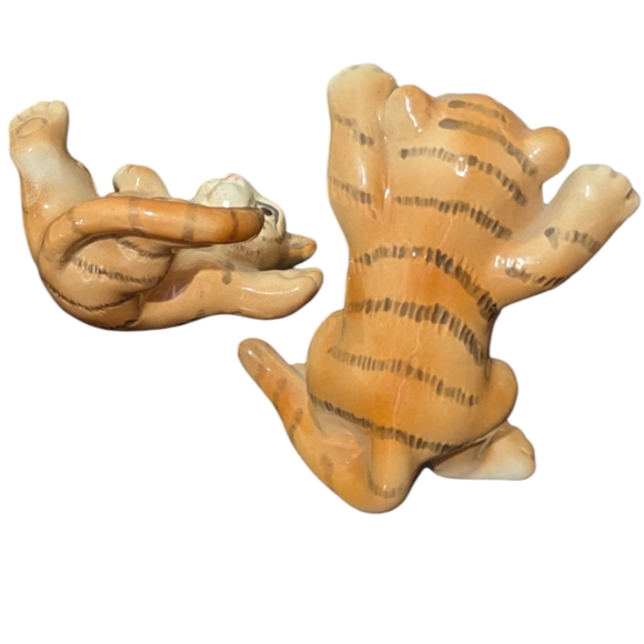 Vintage 90's OCI Omnibus Fitz & Floyd Japanese Ecology Series #1 Trio of Tigers - Picture 6 of 8